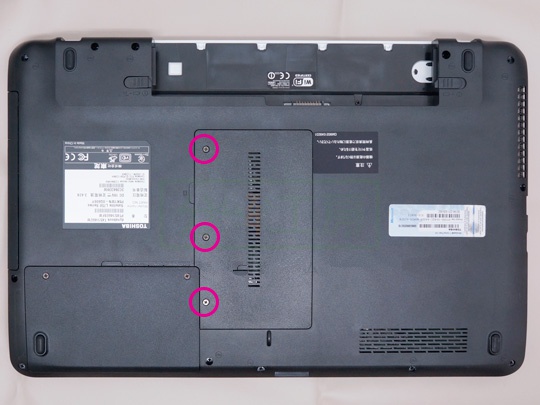 Toshiba・dynabook T451/マザーボード交換修理方法
